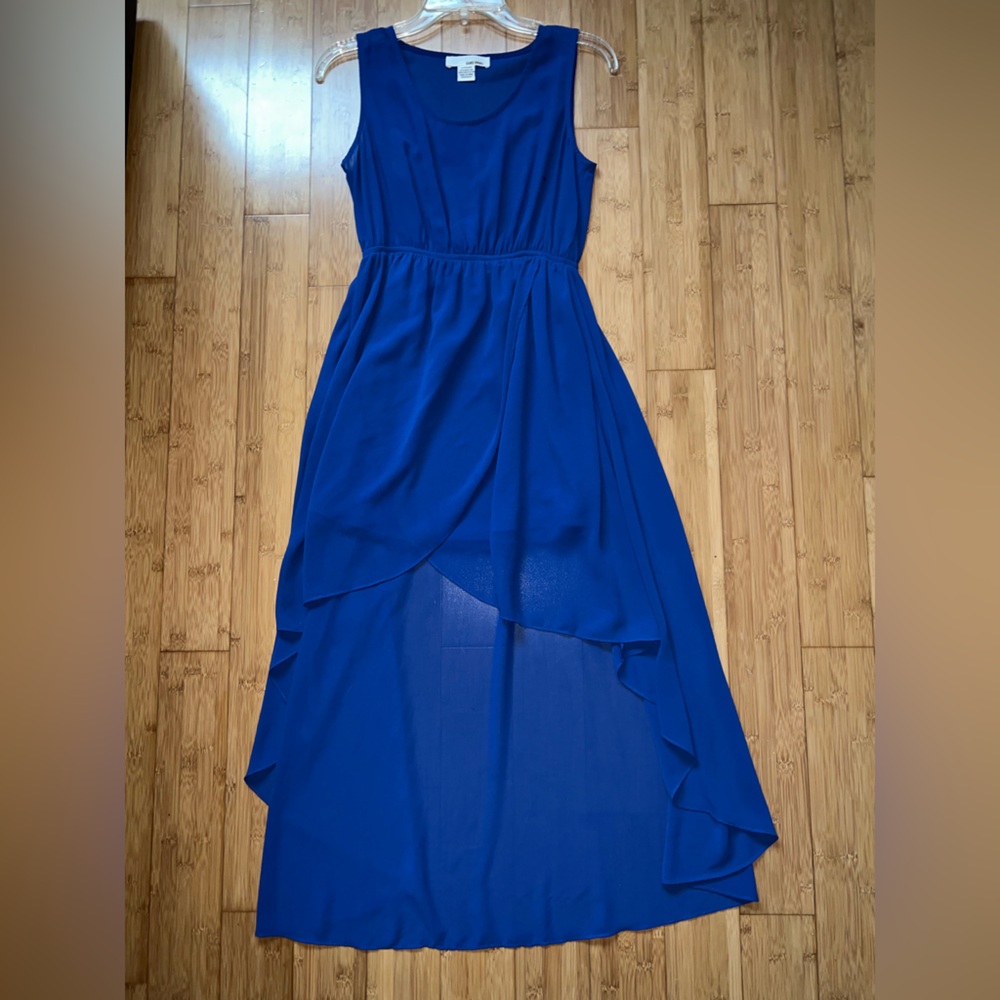 Sans Souci Cobalt Blue High Low Dress